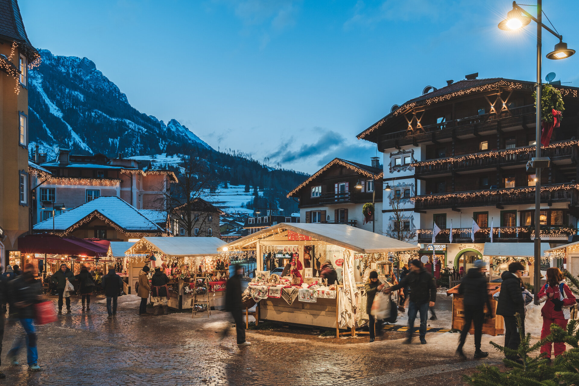 mercatini natale val di fassa